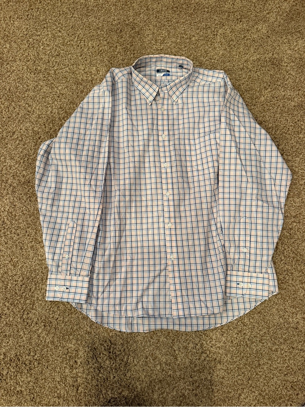 Men’s Checkered Dress Shirt